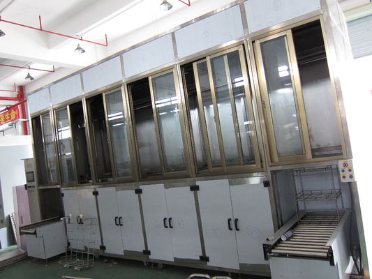 Automobile brake eight-slot ultrasonic cleaning equipment